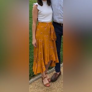 Faithfull the Brand Floral Skirt